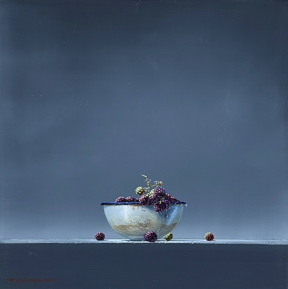Bryan Hanlon - Blackberries and Bowl